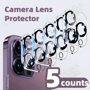 KAYKWONG'S 5pcs High-Definition Lens Protection Film for iPhone 17/16 Pro/16 Plus, Seamless Fit, Full Coverage, Gift Idea, Screen Protector