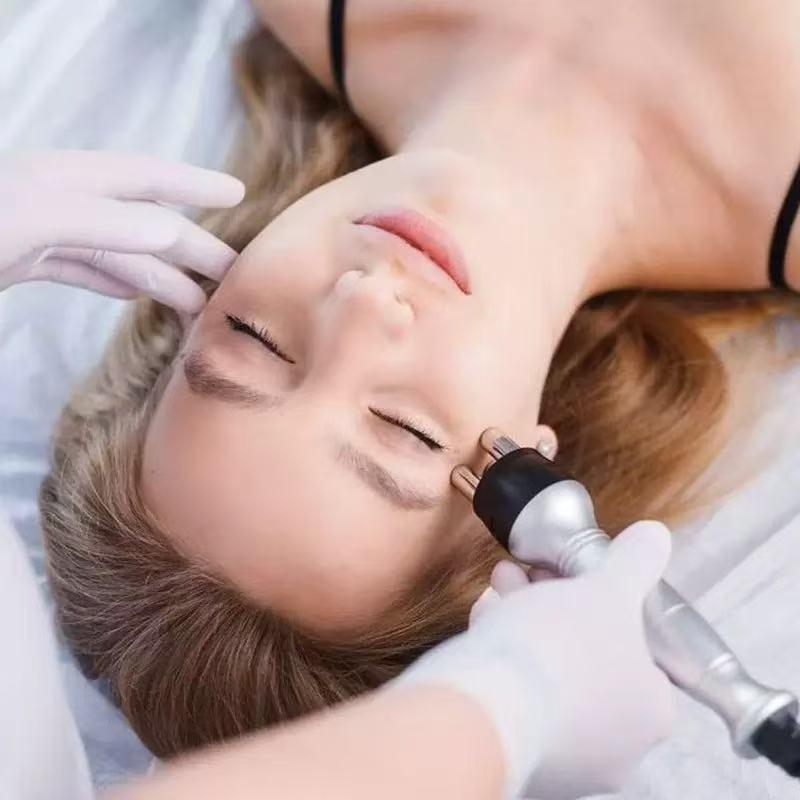 American Plug 4-In-1 Facial Body Massager, Home Spa Equipment, Full Body Scrubber, Multi-Functional Beauty Tool Gift for Women & Mom