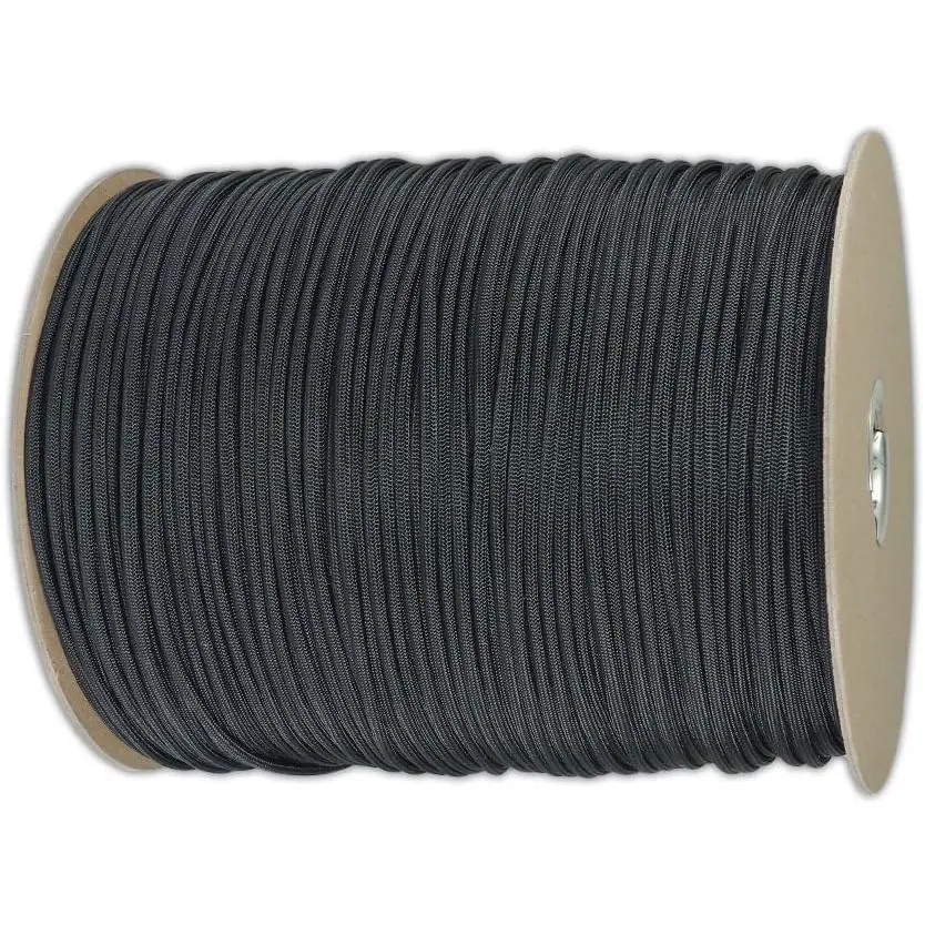 Paracord (50+ Colors) - 1,000 Foot spools - 250 Foot spools - 100 feet Hank