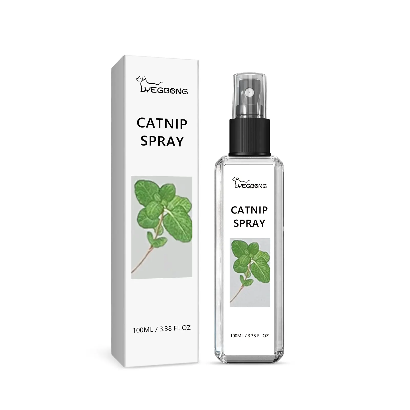 Yegbong Catnip Spray Relieves Cat Anxiety and Enhances Pet Vitality Health Care Spray