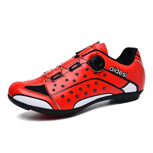 GGOR New Riding Shoes Lock-Free Bike Shoes Men Mountain Bike Lock Shoes Hard Sole Racing Road Shoes