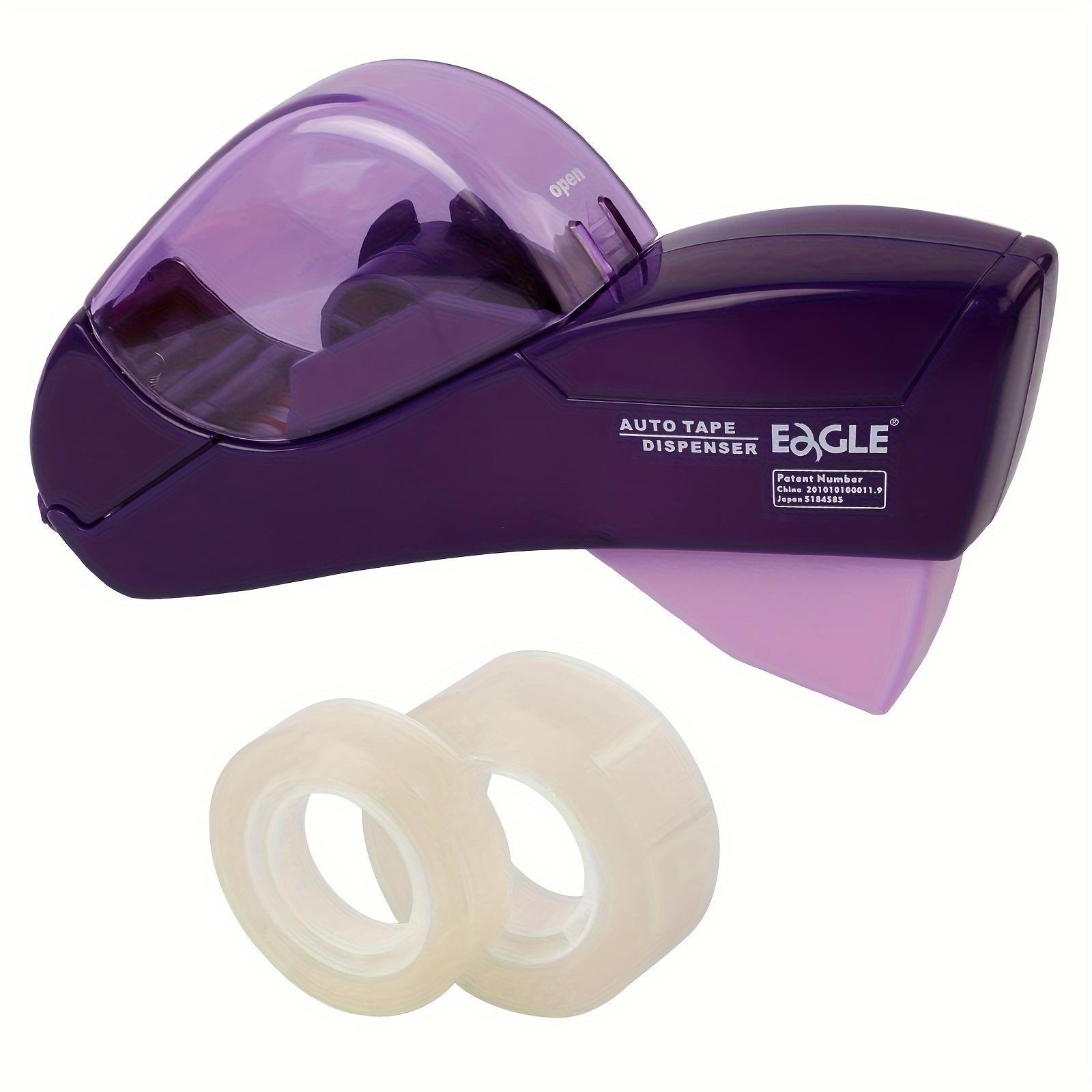Eagle Automatic Tape Dispenser, a Single-Handed Tape Gun Ideal for Wrapping Gifts During Christmas And at Home, Includes a Complimentary Roll of 0.5 Inch (12 Mm) Tape And a Roll of 0.75 Inch (19 Mm) Tape