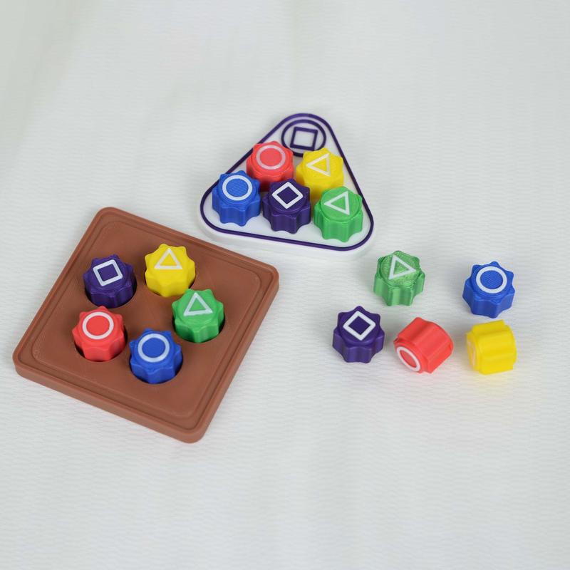3d Printing Calamari Game Dice Party Game Props Games Party Props Korean Film Play Game