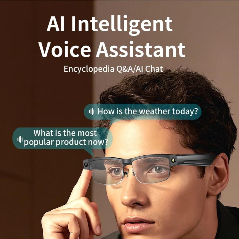 Smart Glasses With Camera Smart Camera Glasses For Photos Audio Video ...