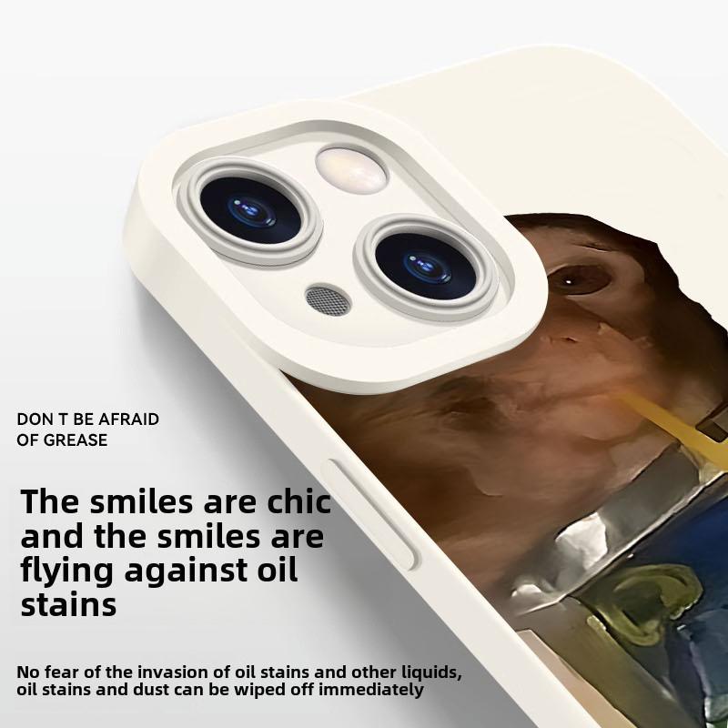 Cute Monkey Pattern Phone Case , TPU Soft Silicone, Fully Protected and Shockproof For iPhone 17 16 15 Pro Max 14 13 12 11 X Plus Air Mini Funny Clown