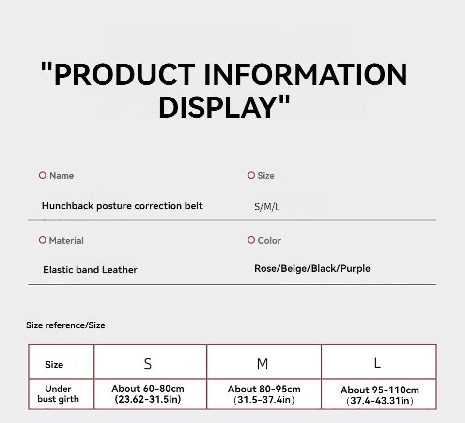 Adult Hunchback Corrector Invisible Back Straightening Stretching Straight Back Open Shoulder Lumbar Correction Belt