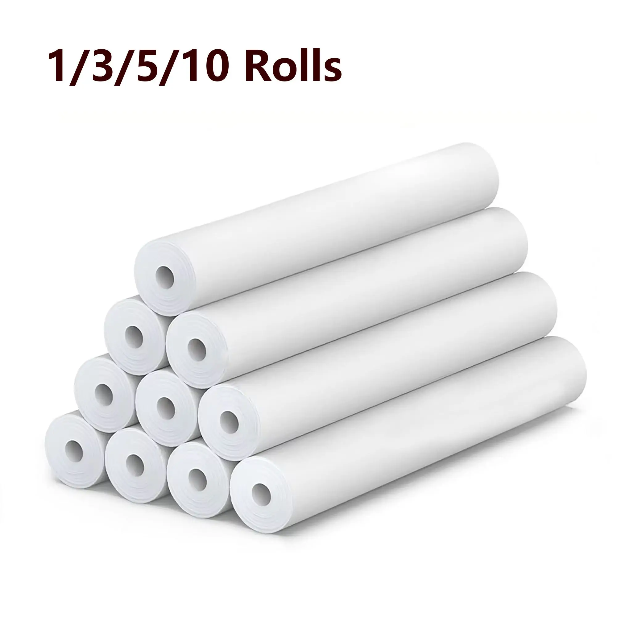 A4 Thermal Paper, 3 Rolls Continuous Paper, Multifunctional Universal Printing Solution for Home and Office Use, Art Materials, Stationery Office Supplies