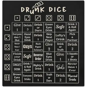 Drinking  for Adults, Party Icebreaker, Ideal for Girls' Night and Bachelor Party, 2-8 Players,  21+