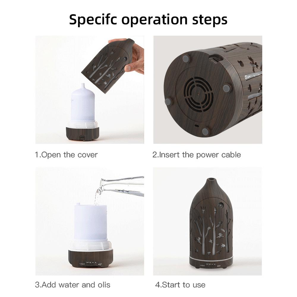 Relaxing Aromatherapy Diffuser Quiet Operation for Yoga, Spa, Office & Bedroom with Auto Shutoff Relaxing Aromatherapy Diffuser Quiet Operation for Yoga, Spa, Office & Bedroom with Auto Shutoff