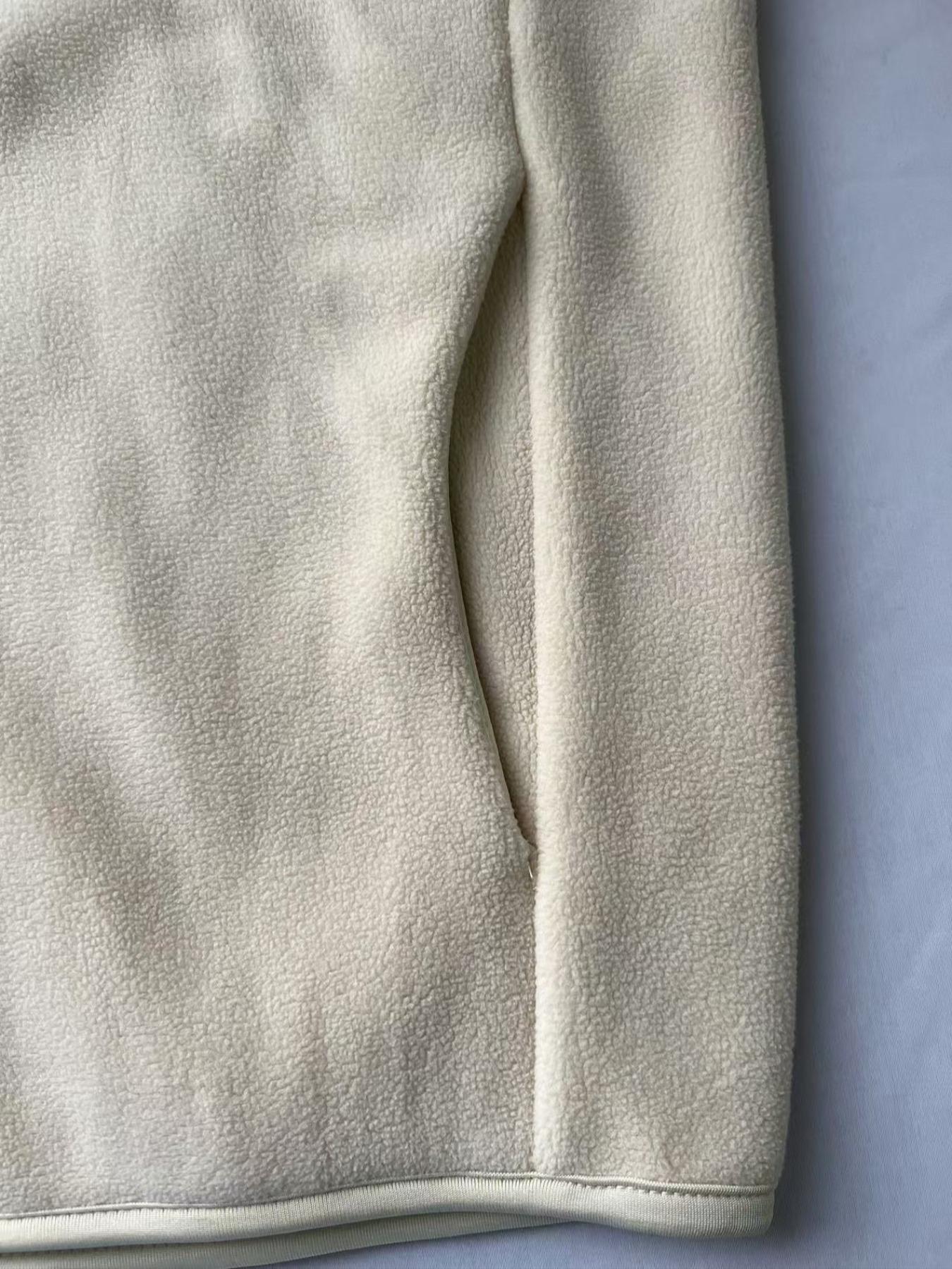 Women's Solid Zip Up Fleece Lined Sports Coat, Casual Long Sleeve Collared Outerwear for Outdoor Activities, Ladies Sportswear for All Seasons