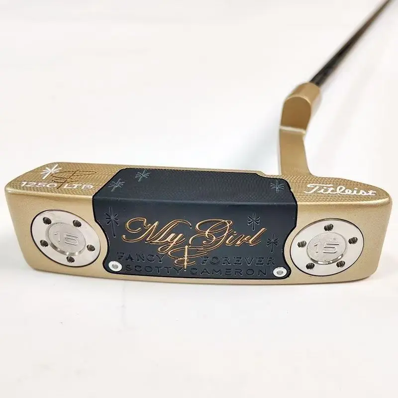 2026 golf putter, straight blade putter with cap cover