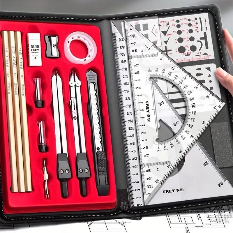 Professional Drawing & Drafting Tool Set, Precision Geometry & CAD ...