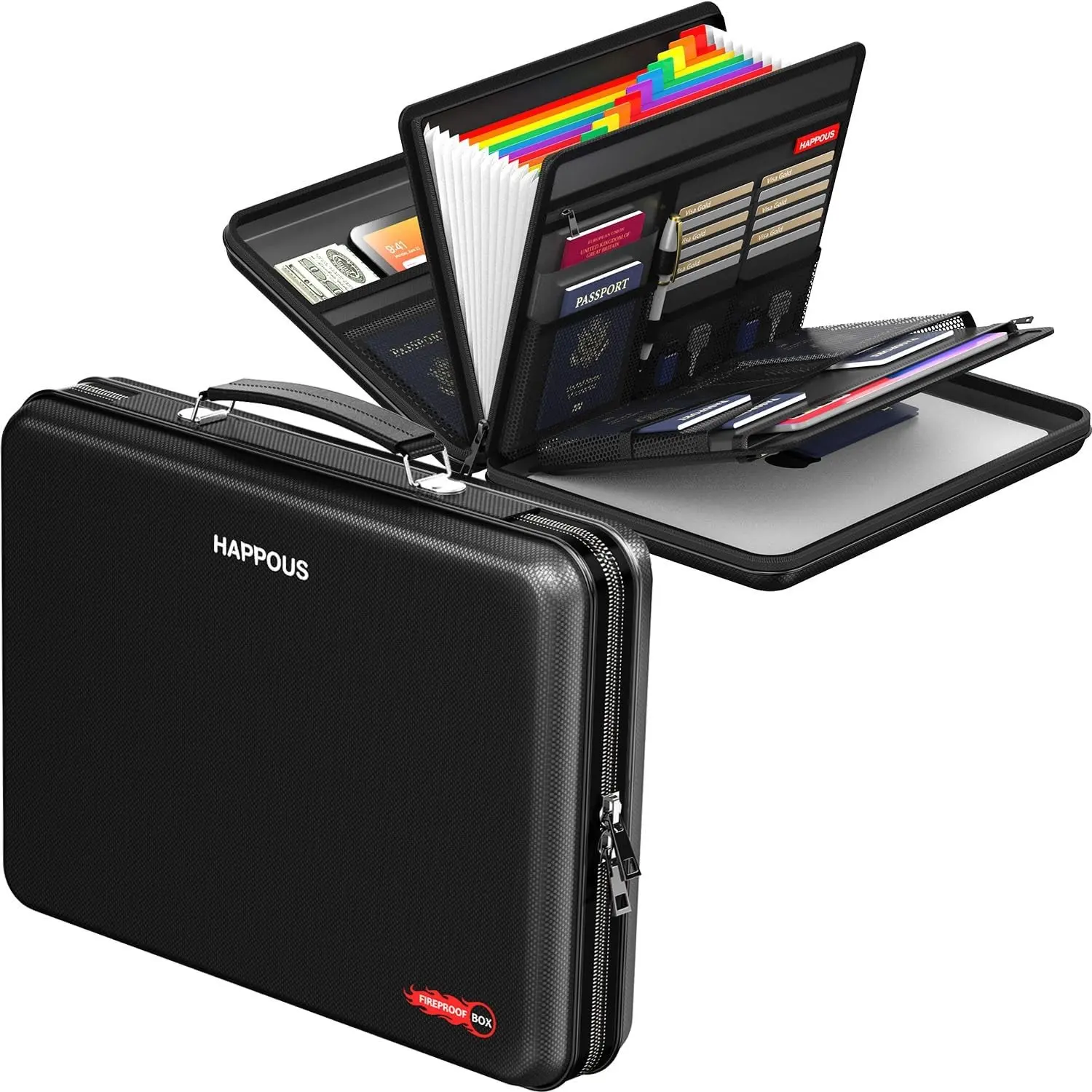 Fireproof Document Organizer, Fireproof Document Box