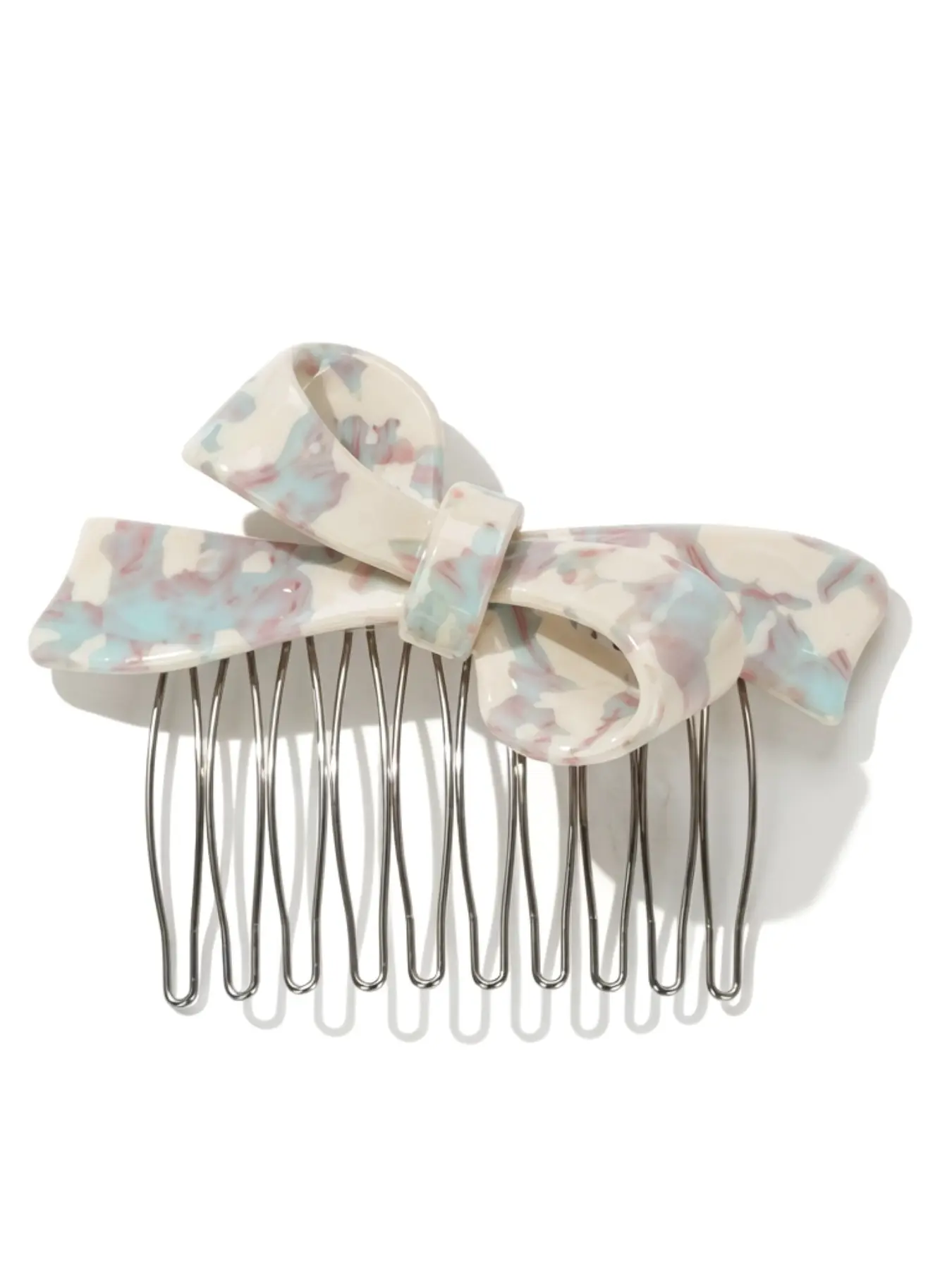 Elegant Gradient Butterfly Hair Comb, Soft Acetate Material, Smooth Rounded Teeth, Securely Holds Updos, No Hair Pulling, Stylish Design, Cute Hair Accessories