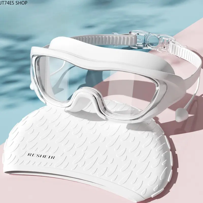 2026 New Adult Large Frame Swimming Goggles, HD Anti-Fog Waterproof Swim Goggles Popular on Amazon