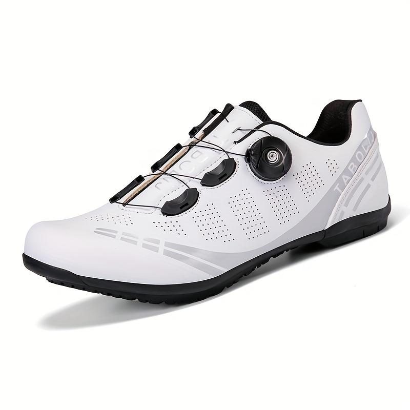 Sneakers, Rubber Sole Clip-less Universal Cycling Shoes for Men and Women, Non-locking Hard Sole Bike Shoes with Boost