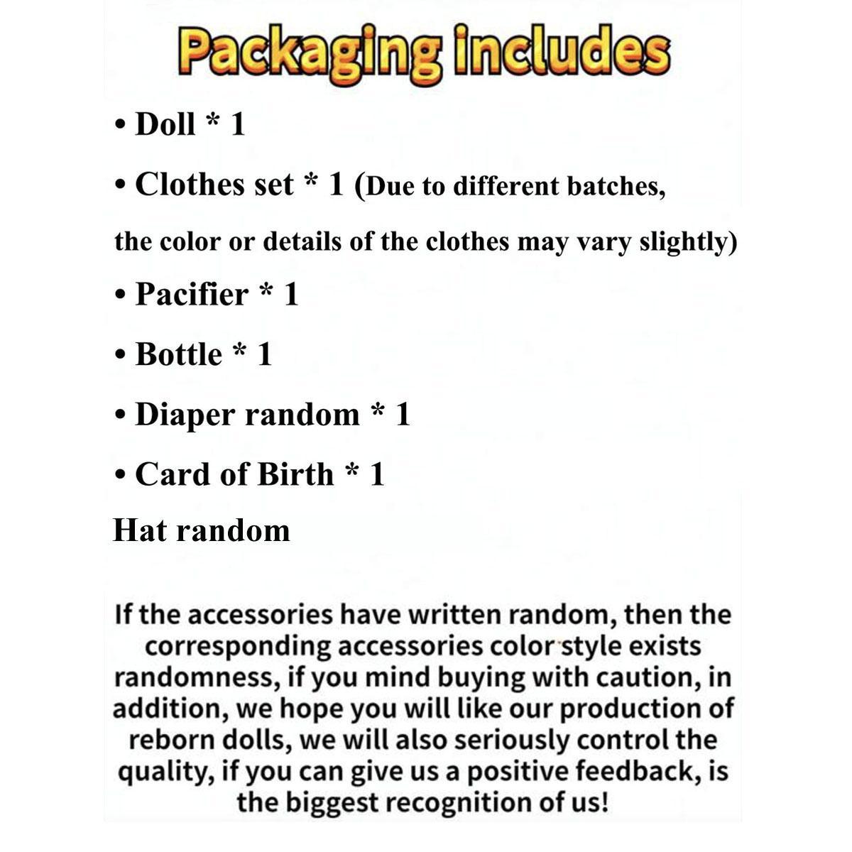 22 Inch Reborn Baby Doll, Lifelike Full Soft Vinyl Reborn Baby with Pacifier, Bottle, Diaper, Hat and Clothes Set, Birthday Gift, Kids Toys, Cute Clothes Dolls 22 Inch Reborn Baby Doll, Lifelike Full Soft Vinyl Reborn Baby with Pacifier, Bottle, Diaper, Hat and Clothes Set, Birthday Gift, Kids Toys, Cute Clothes Dolls