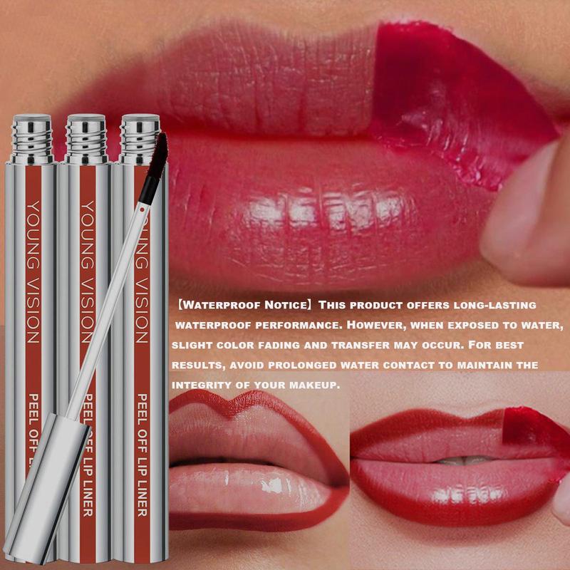YOUNG VISION Lip Liner Pens with Upgraded Formula, 3 Counts/set Defines Lips with Smooth, Precise Color