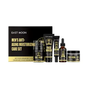 East Moon Men's Facial Care Set, Moisturizes And Soothers Men's Skin Care