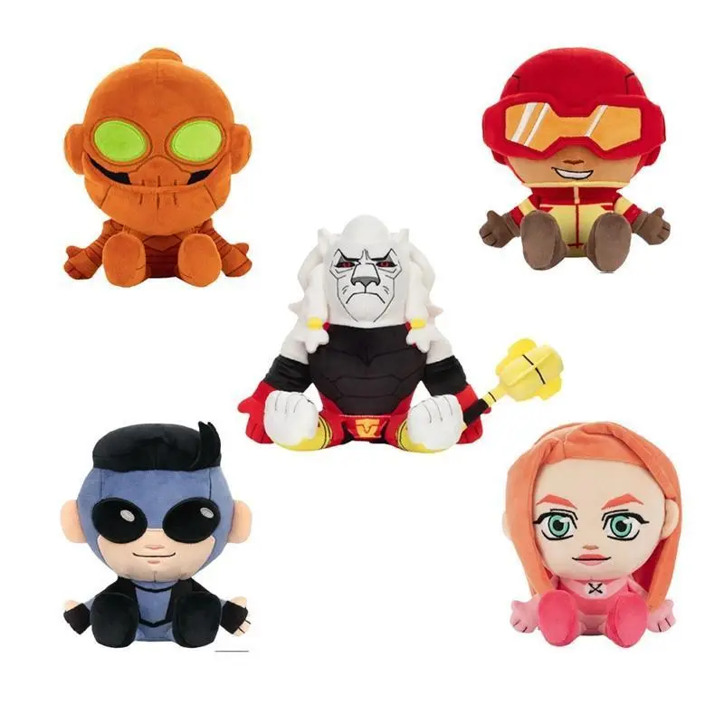 2026 Hot Invincible Anime Stuffed Toy, Soft Plush Doll Collectible for Kids, Fans, A1-A5 Sizes, Birthday Christmas Gift, Home Bedroom House Decoration