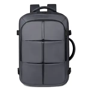 Business man's shoulder bag with expandable large capacity waterproof laptop bag, student backpack, business trip travel bag