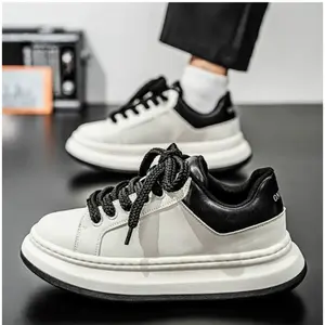 Wide Width Shell Toe Sneakers - /Fabric Upper & / Sole Low-Top Lace-Up Dad Shoes, Shell Toe Classic White Cushioned Insole Suitable for - Casual Wear, Gym, Office, Everyday