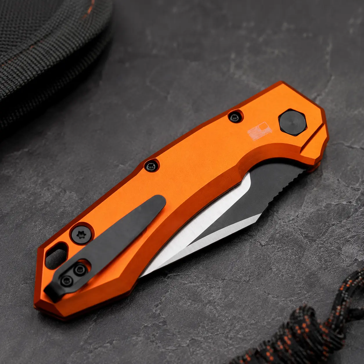 Unique KS 7851 CPM-154 Blade Button Lock EDC Knife Smooth Action Gift Ready Flipper Compact Everyday Carry Lauch19