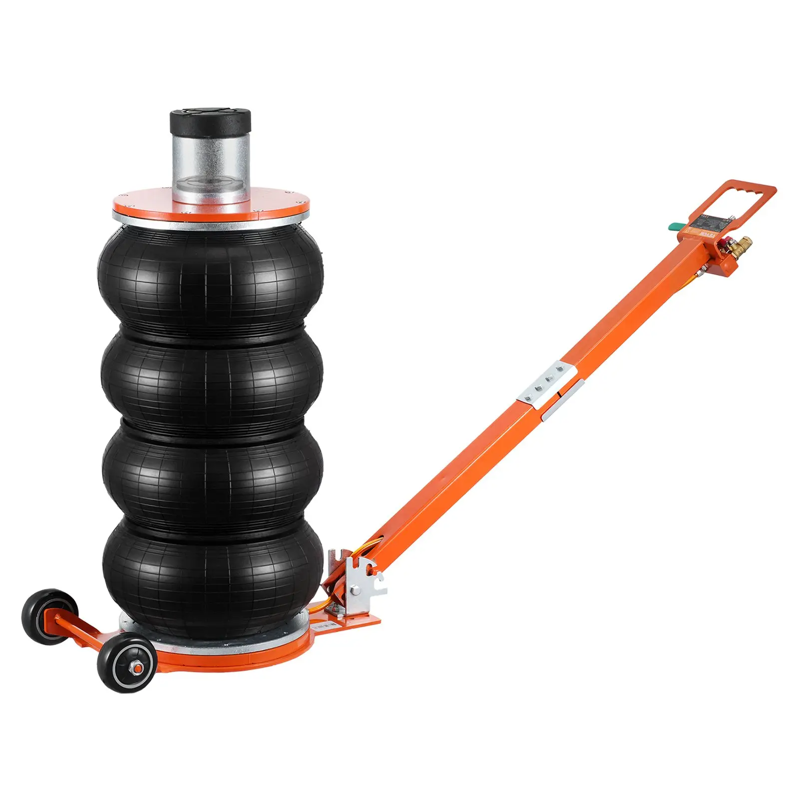 【DealsForYouDays】VEVOR Air Jack, 6 Ton/13000 lbs, 2-5 S Pneumatic Lifting Jack with Heightened Column Adjustable Handle, Easy-to-Lift Space-Saving Jack with Thick Rubber Pad, Fits for Sedan, SUV, Pickup Truck
