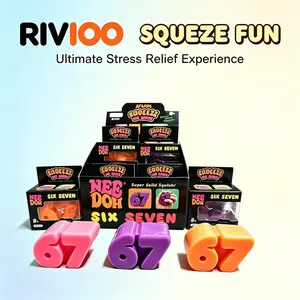 RIVIOO New Needoh67 set TPR decompression toy creative decompression pinch music