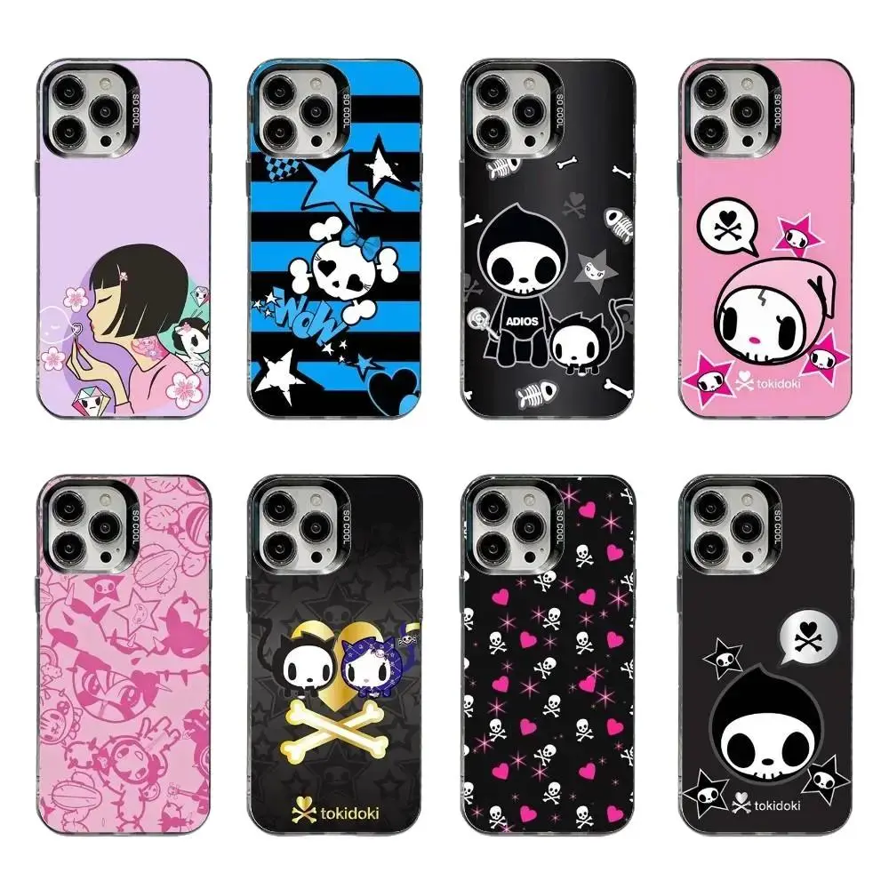 White Matte Durable Personalized Shockproof Tokidoki Smartphone Casing - Aesthetic Protection Phone Accessory for iPhone 17 Pro Max,16,15,14,13,12,11,Mini,Pro,SE & Samsung Galaxy S26,S25 Ultra,S24,S23,S22,S21 Plus