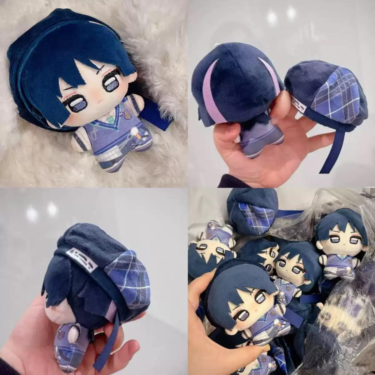 10cm Kawaii Genshin Impact Scaramouche Wanderer Starfish-Style Cotton Plush Toys Doll Cute Anime Keychain Pendant Gif Plushies