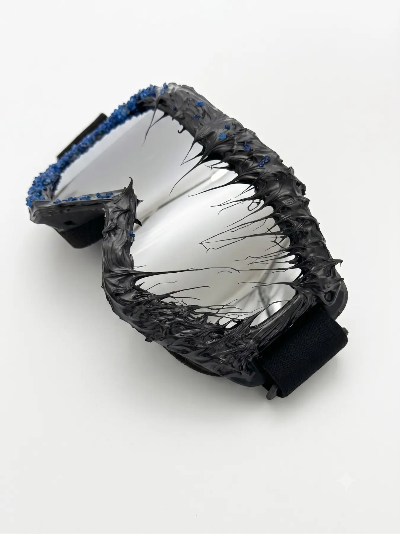 Thorned Holy Sword Costume Glasses, Dark Cyberpunk Halloween Cosplay, Handmade Unique Decor, All Seasons Safety Goggles