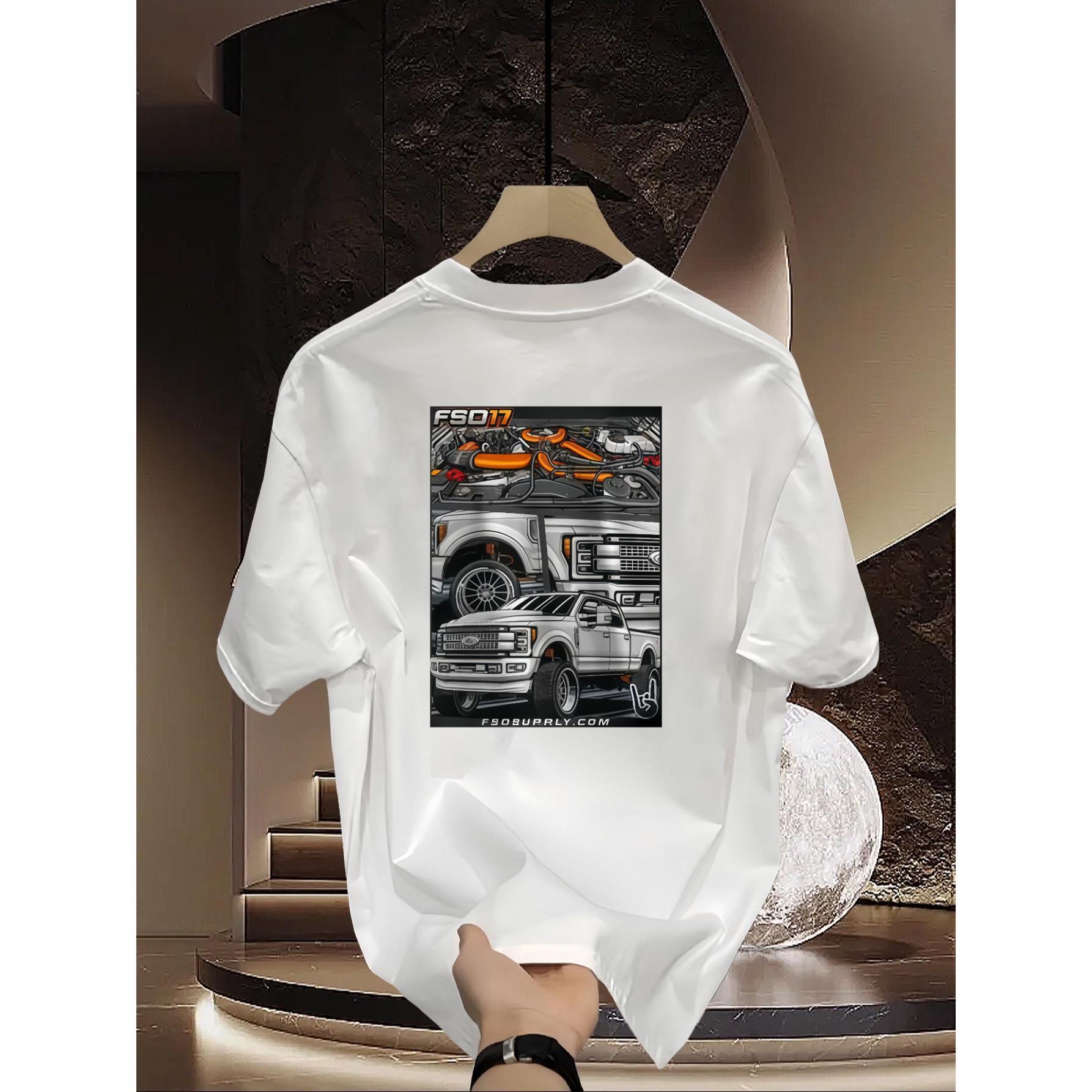 FSD Supply Diesel Truck Graphic Tee, Custom Build Shirt for Performance & Truck Enthusiasts