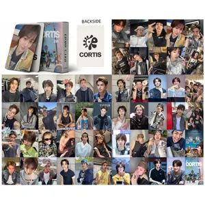 55Pcs/Set Kpop Idol Boy CORTIS New Series HD Printd Lomo Cards SEONGHYEON KEONHO MARTIN JAMES JUHOON Photocards Fans Gift
