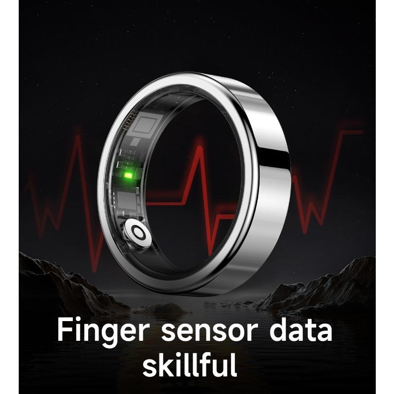 Multifunctional Smart Ring Pedometer, Photo-taking, Heart Rate and Blood Oxygen Measurement, Wearable Sleep Monitoring, Health Bluetooth