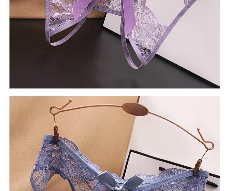 Sexy Women's Seamless Transparent Lace Low Waist Plus Size Crotchless Hollow Out Easy Wear Triangle Panties Womenswear Bridal