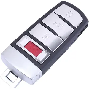 NBG009066T Car Key Fob Keyless Control Entry Remote 315Mhz Vehicles Replacement Compatible with Passat 2006-2013 Passat / 2009-2015 CC 3+1 Button