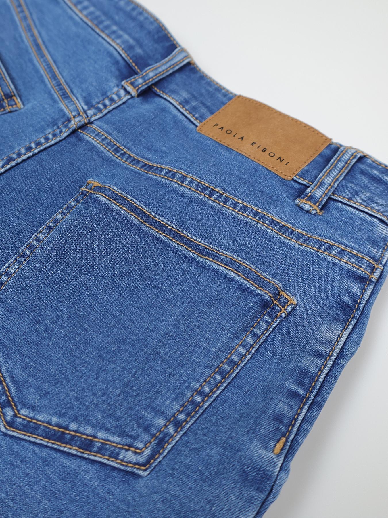 Women's  Multi-pocket 2 in 1 Cargo Denim Shorts, Casual Fashion Skorts for Daily Wear, Ladies Bottoms for Summer