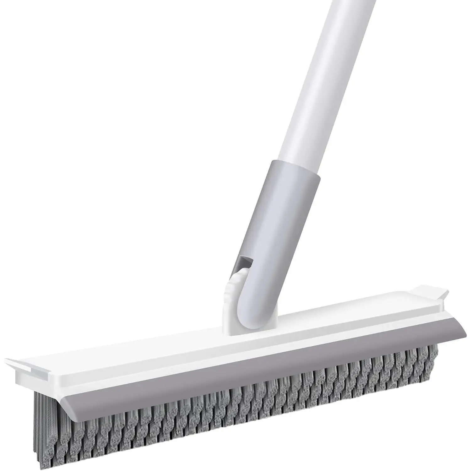 Grout Brush with Long Handle, Floor Cleaning  with Stiff Bristles for Tile Line, Shower, Crevice, Bathroom, Kitchen and Hard-to- Corners