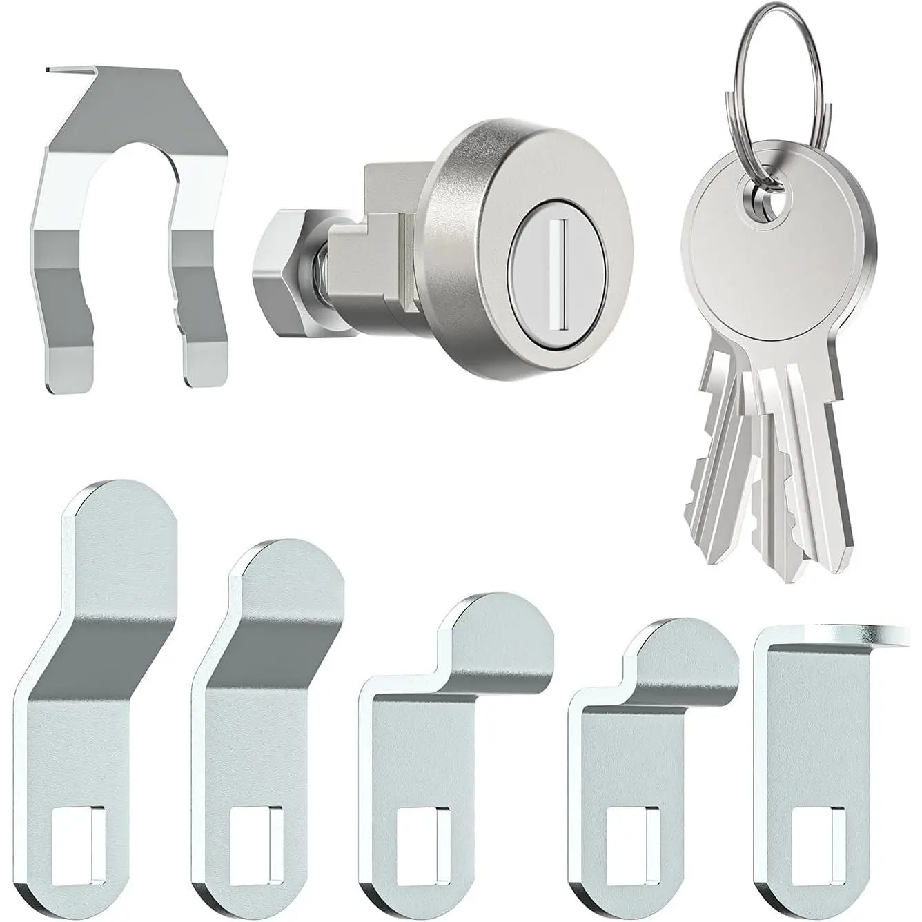 L-1172C Mailbox Lock with 3 Keys, C9100 National Mail Box Lock, 1 Pack