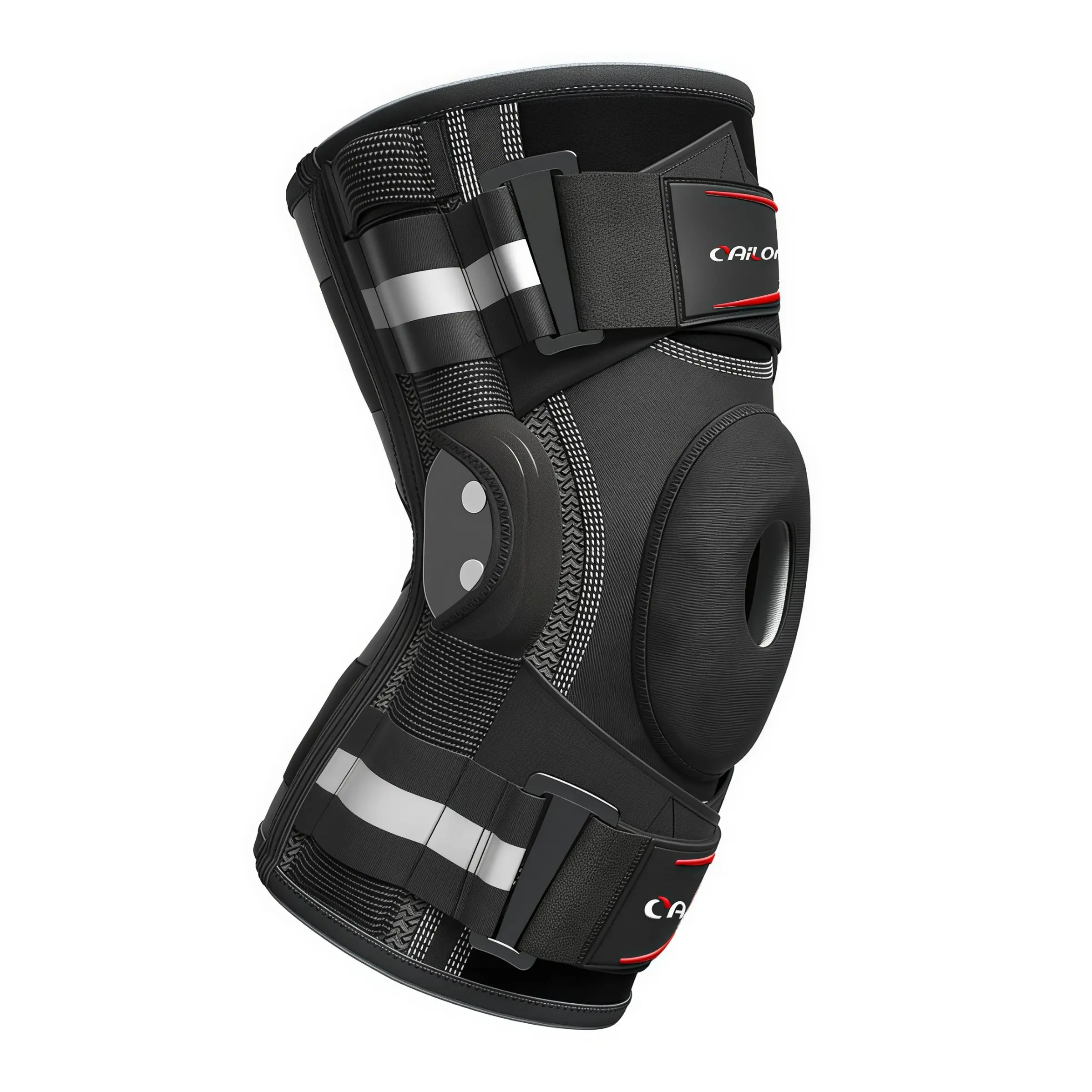 Professional Knee Brace for Knee Pain, Adjustable Hinged Knee Support with Removable Side Stabilizers, Strong Stability for Joint Pain Relief, Arthritis, Meniscus Tear, ACL, PCL, Runner, Sports