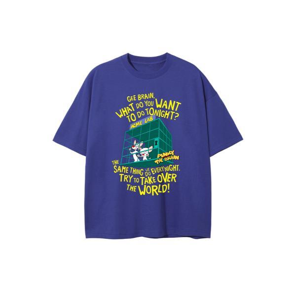 Runaway Brain Shirt: Are You Pondering What I'm Pondering?& What Do You Want Tonight? #RunawayBrainShirt #PinkyAndTheBrain #CartoonTshirt #NostalgiaTee #RetroTshirt  #CartoonLovers