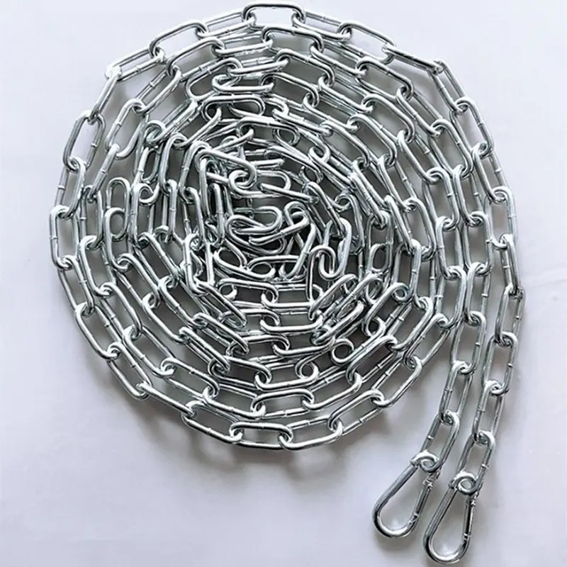 Stainless Steel Clothes Drying Chain 3m, Portable Adjustable Clothesline for Camping and Travel, Outdoor Use, Easy to Carry