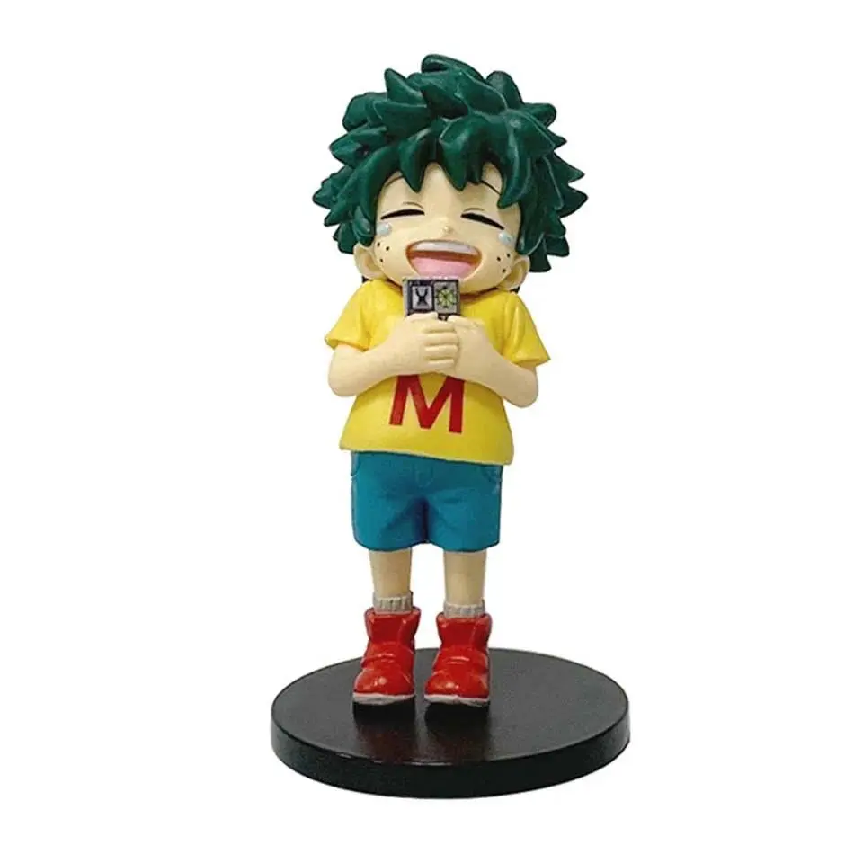 PVC | (MHA): Tomura Shigaraki / Izuku Midoriya / Katsuki Bakugo My Hero Academia Cute Chibi PVC Figurine | Collectible Toy