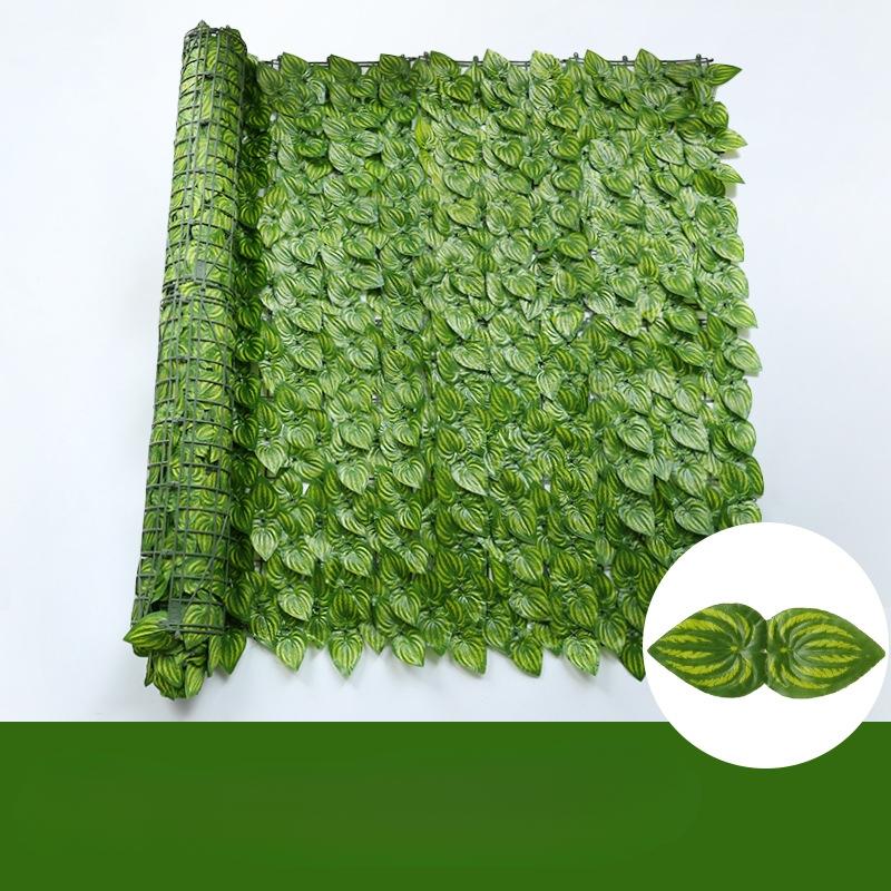 Artificial Ivy Leaf Fence, Faux Ivy Leaf Fence, Decorative Fence for Outdoor Garden, Garden & Patio Decoration Supplies