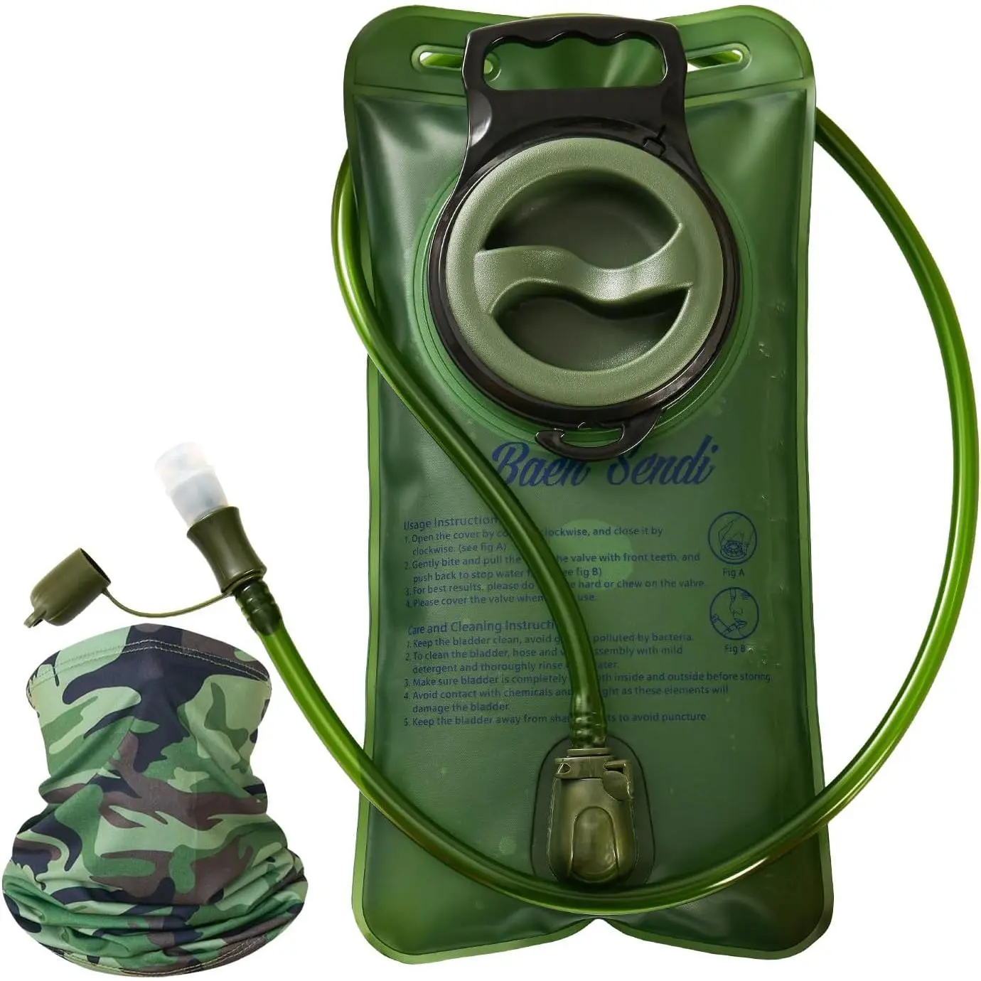 2 Pack Hydration Bladder 2 Liter/70 oz - 1.5L 2.5L 3L Water Bladder -  Hydration Pack  -  Hydration Pack