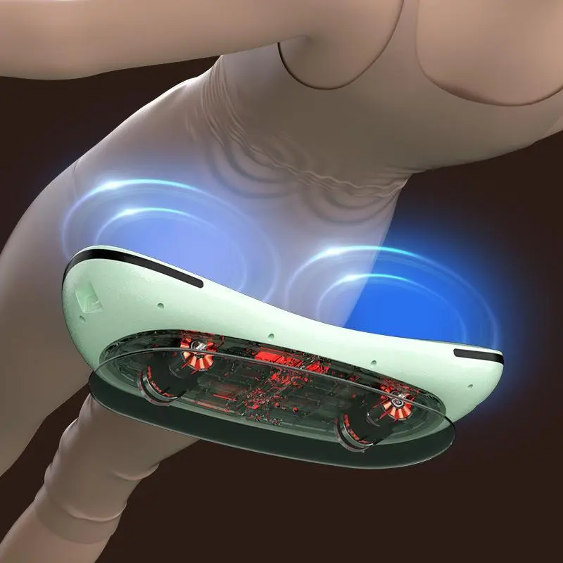 Lumbar massager, intelligent pulse traction lumbar vertebra, lumbar heating vibration inflatable relaxation lumbar massager
