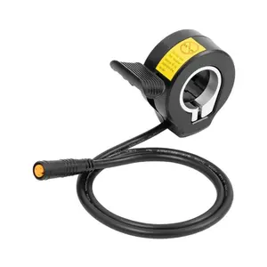 130X Waterproof 3-Pin WP Connection Electric Scooter Thumb Throttle, Adjustable Accelerator Handlebar Speed Controller for Scooter Parts & Fitness Equipment