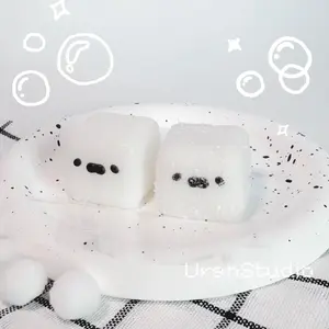 Seal Sugar Cube Squishy Toy | Hand-made | Stress reliever | Slime toy