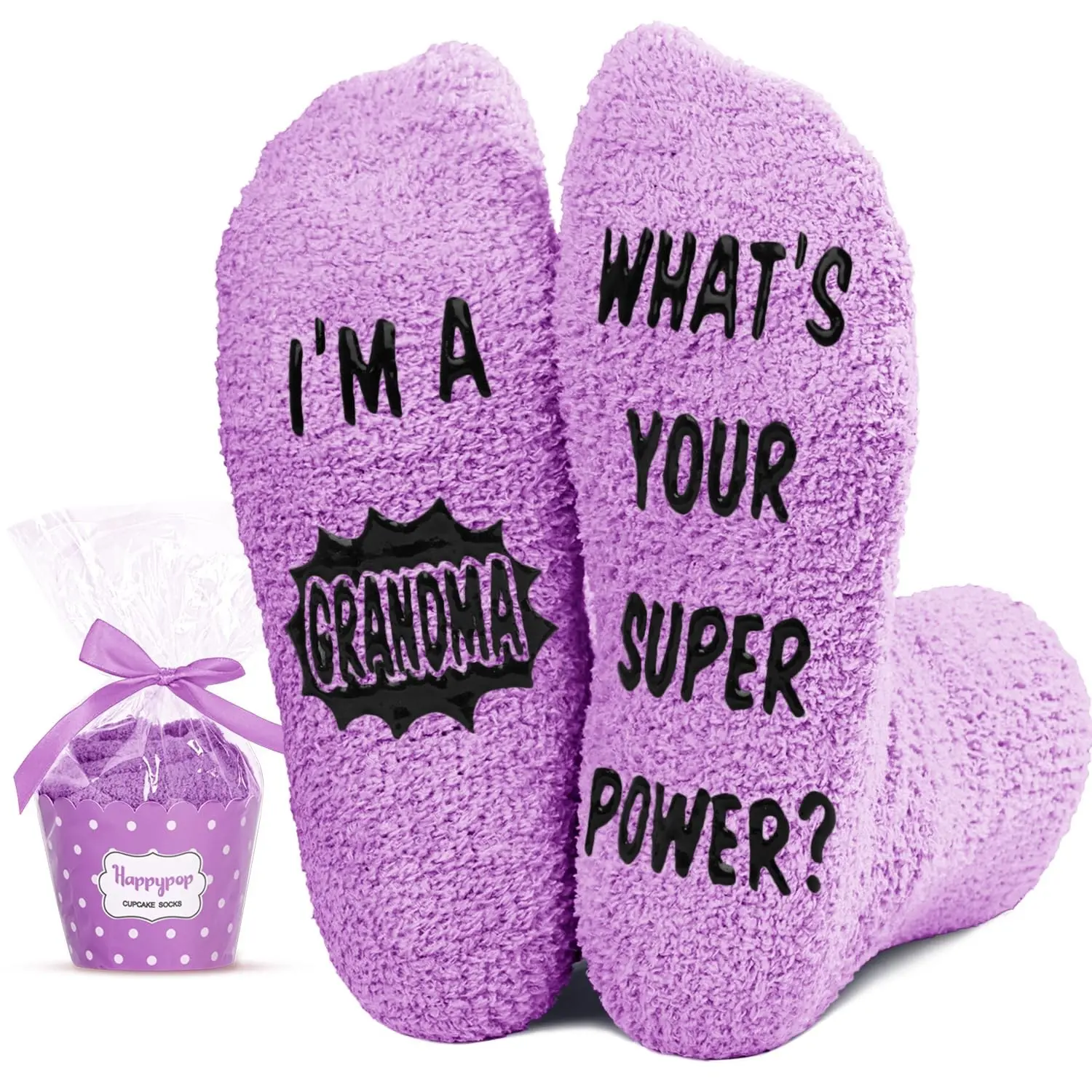 HAPPYPOP Gifts For Her Women - Mom Mama Gift Ideas, Grandmother Grandma Presents, Mothers Day Socks